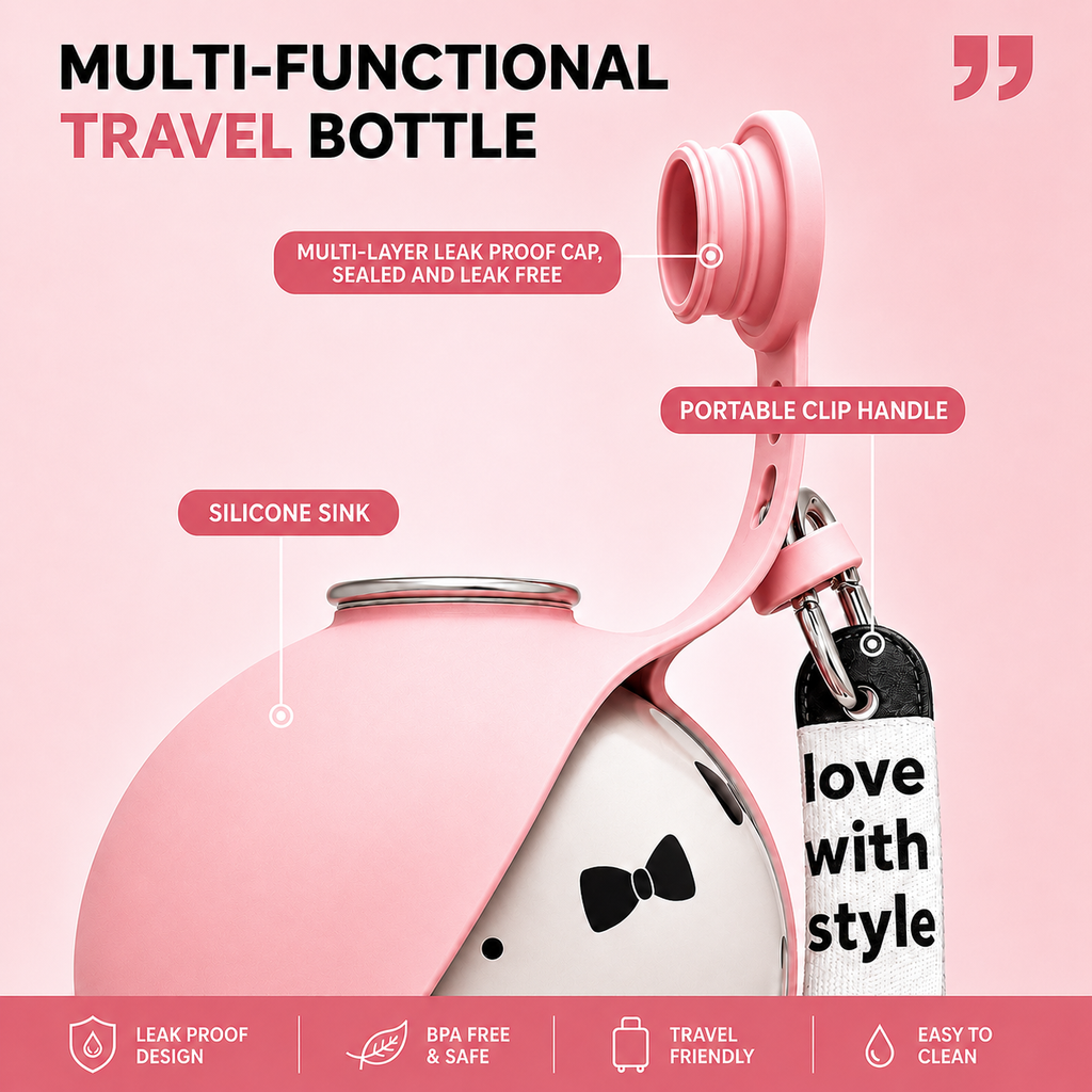 Bellet HydroPaw Portable Water Bottle.